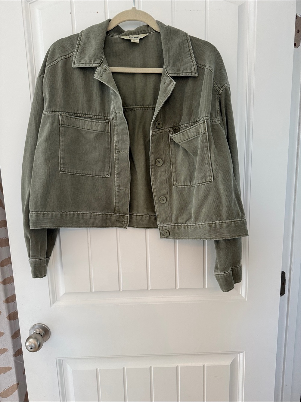 Old Navy Olive Utility Jacket